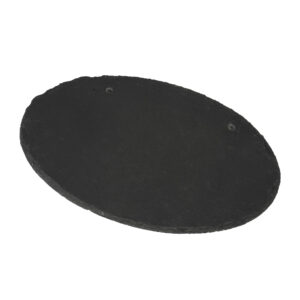 Personalisierte Schieferplatte Oval 25x15 cm